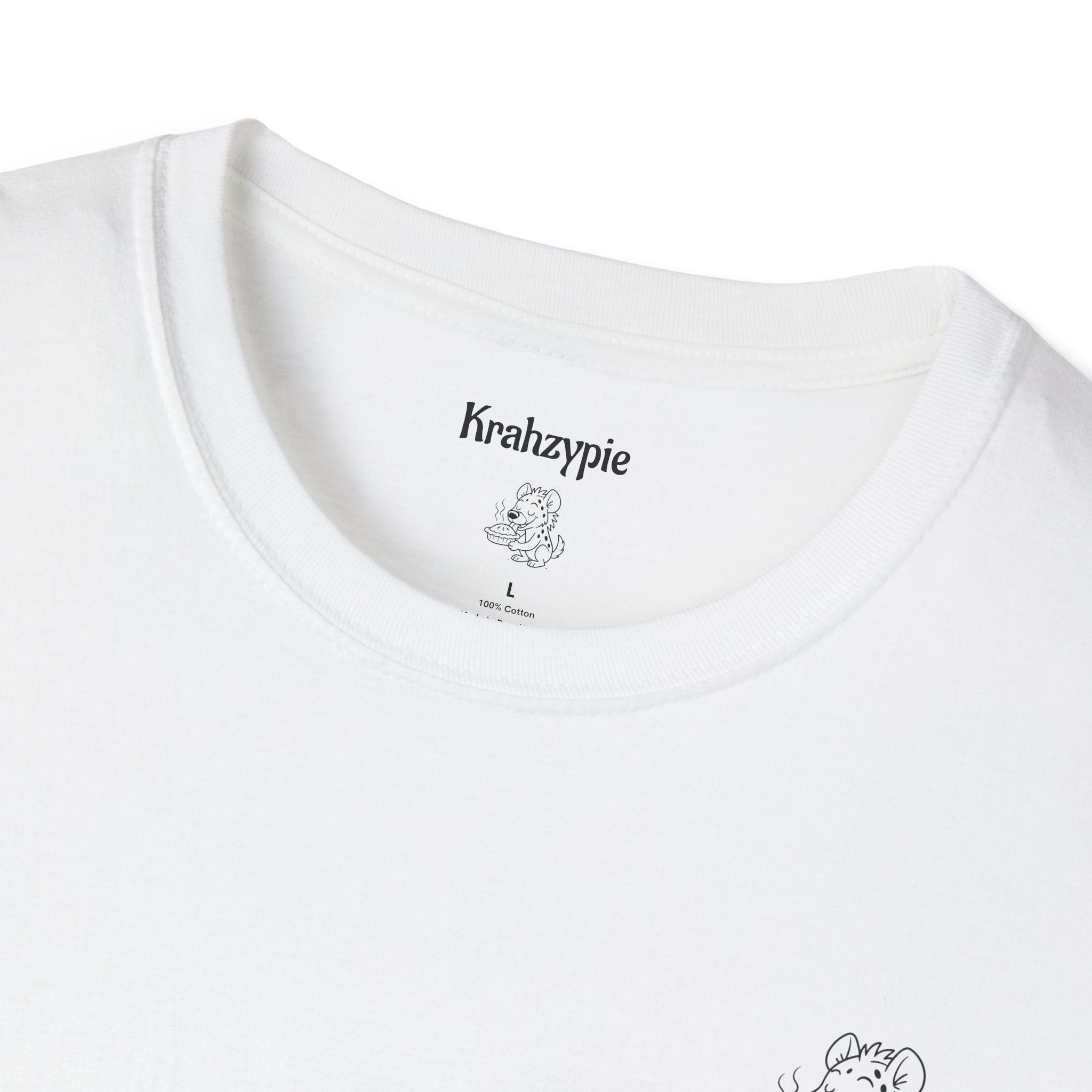 Illustration T-Shirt | Minimal Line Art, Logo Chest Print