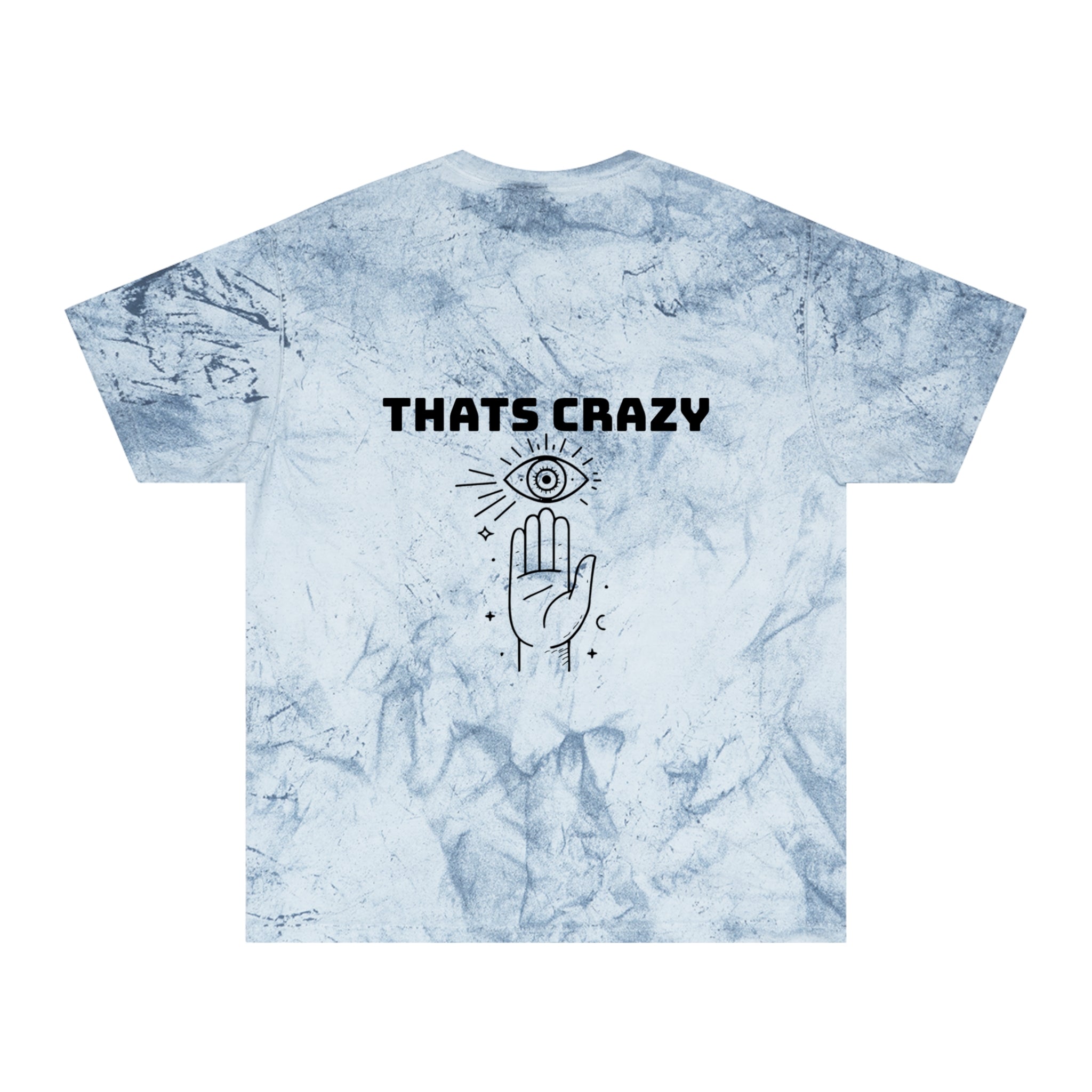 Vintage Tie-Dye Tee — “THATS CRAZY” Dancing Skeletons Graphic