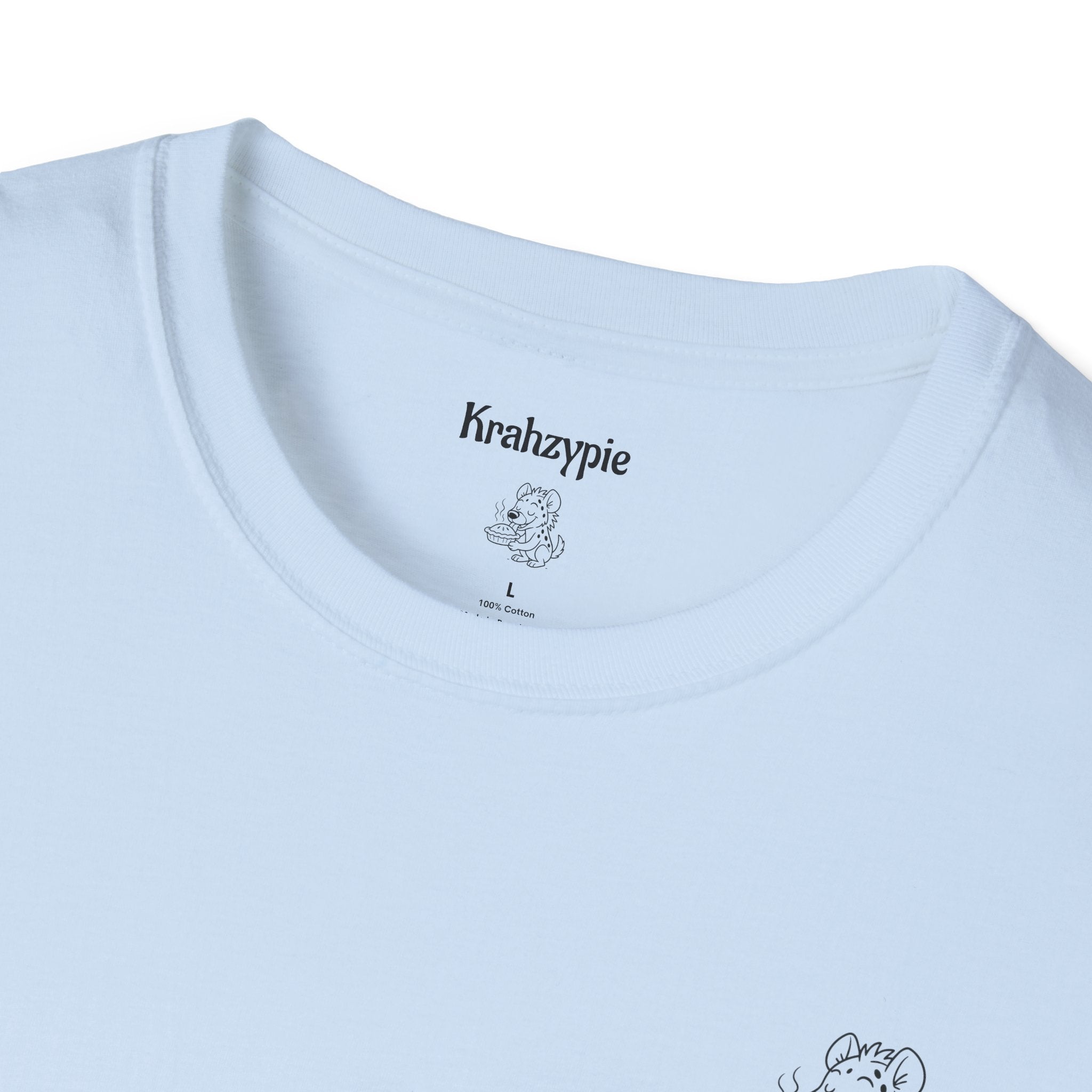 Illustration T-Shirt | Minimal Line Art, Logo Chest Print