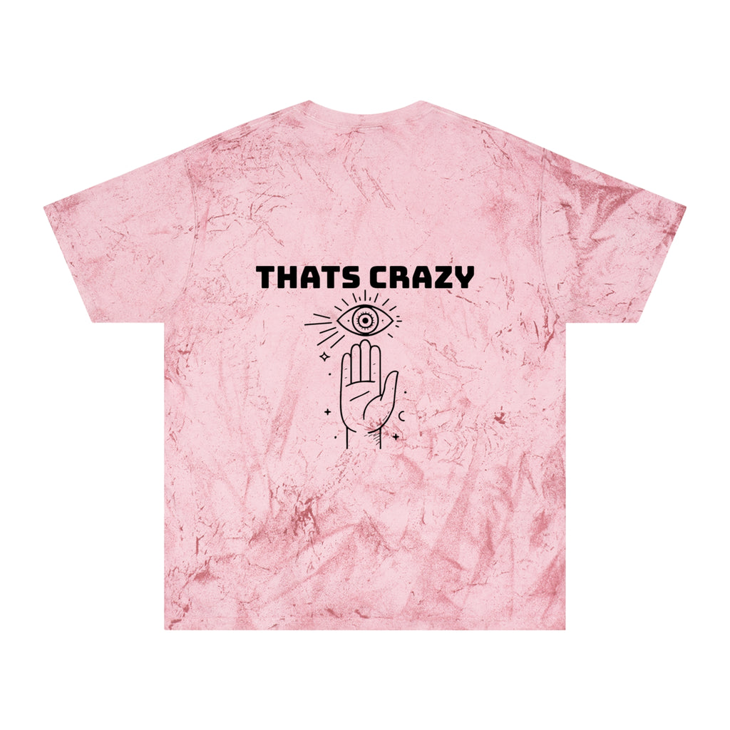 Vintage Tie-Dye Tee — “THATS CRAZY” Dancing Skeletons Graphic