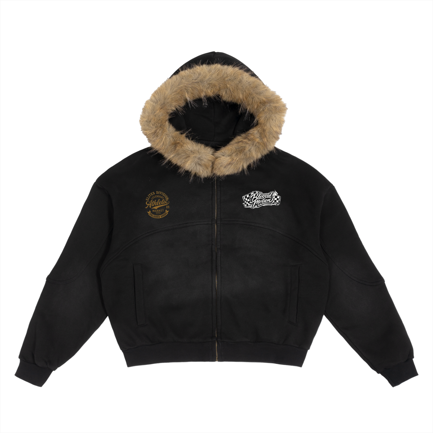 boxy,detachable,furhood,jacket,graphic,winter,coat